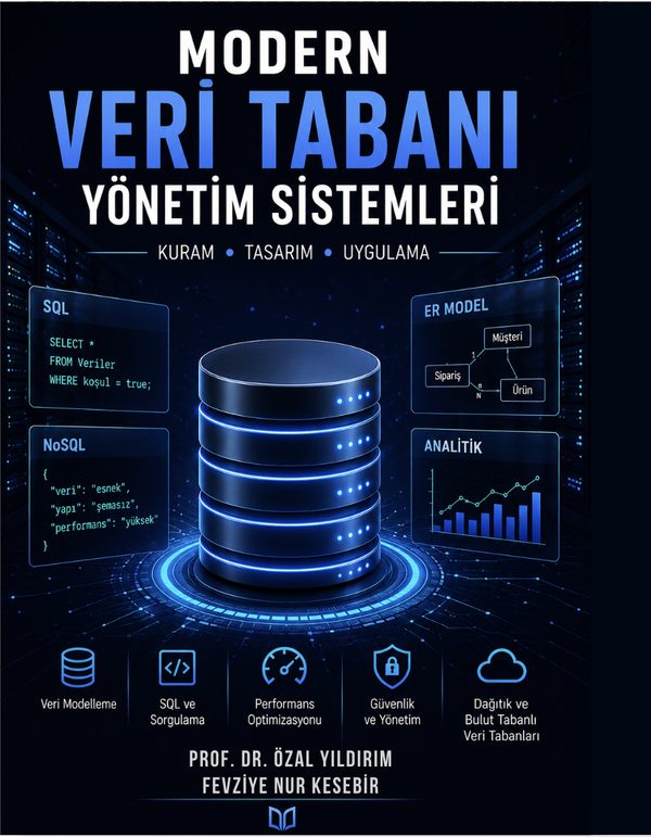 Modern Veri Tabanı Yönetim Sistemleri kitap kapağı